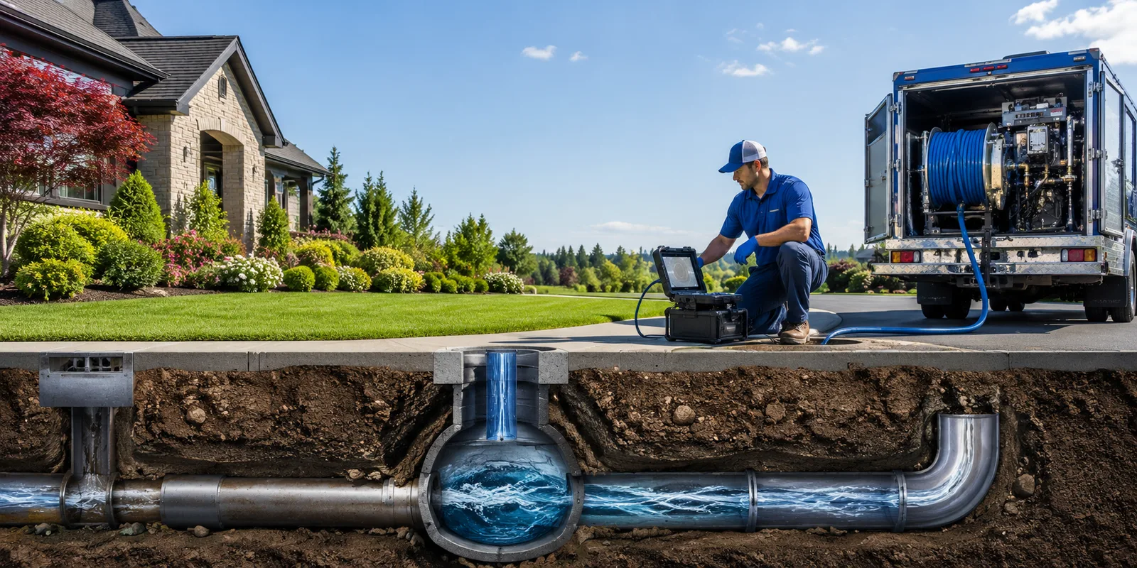 Drainage restoration information for Lowden, IA